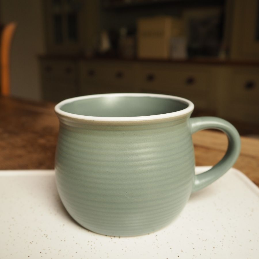 Stoneware Mug - Laurel Green
