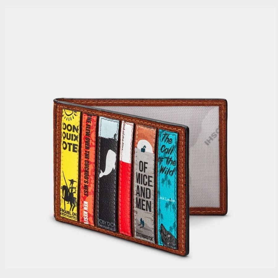 Leather Travel Pass Holder - Bookworm