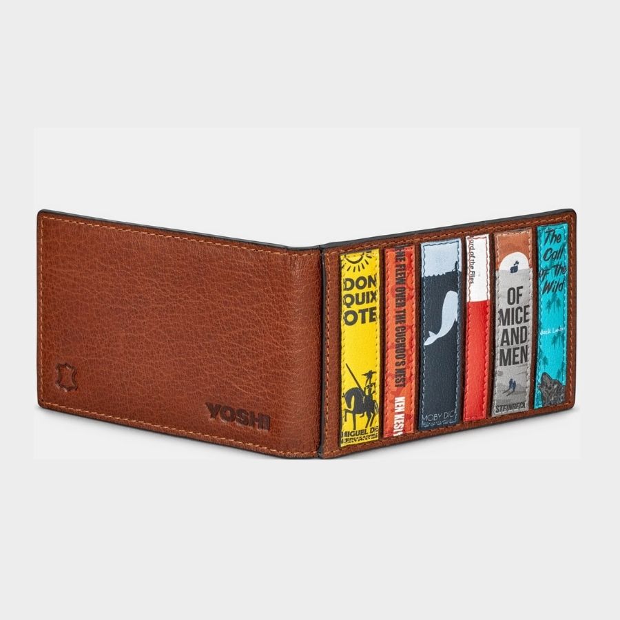 Leather Travel Pass Holder - Bookworm