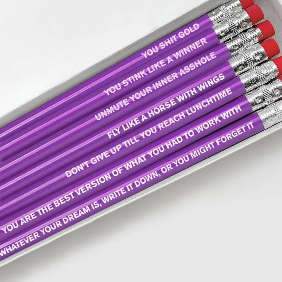 Inspirational Pencil Set by Modern Toss