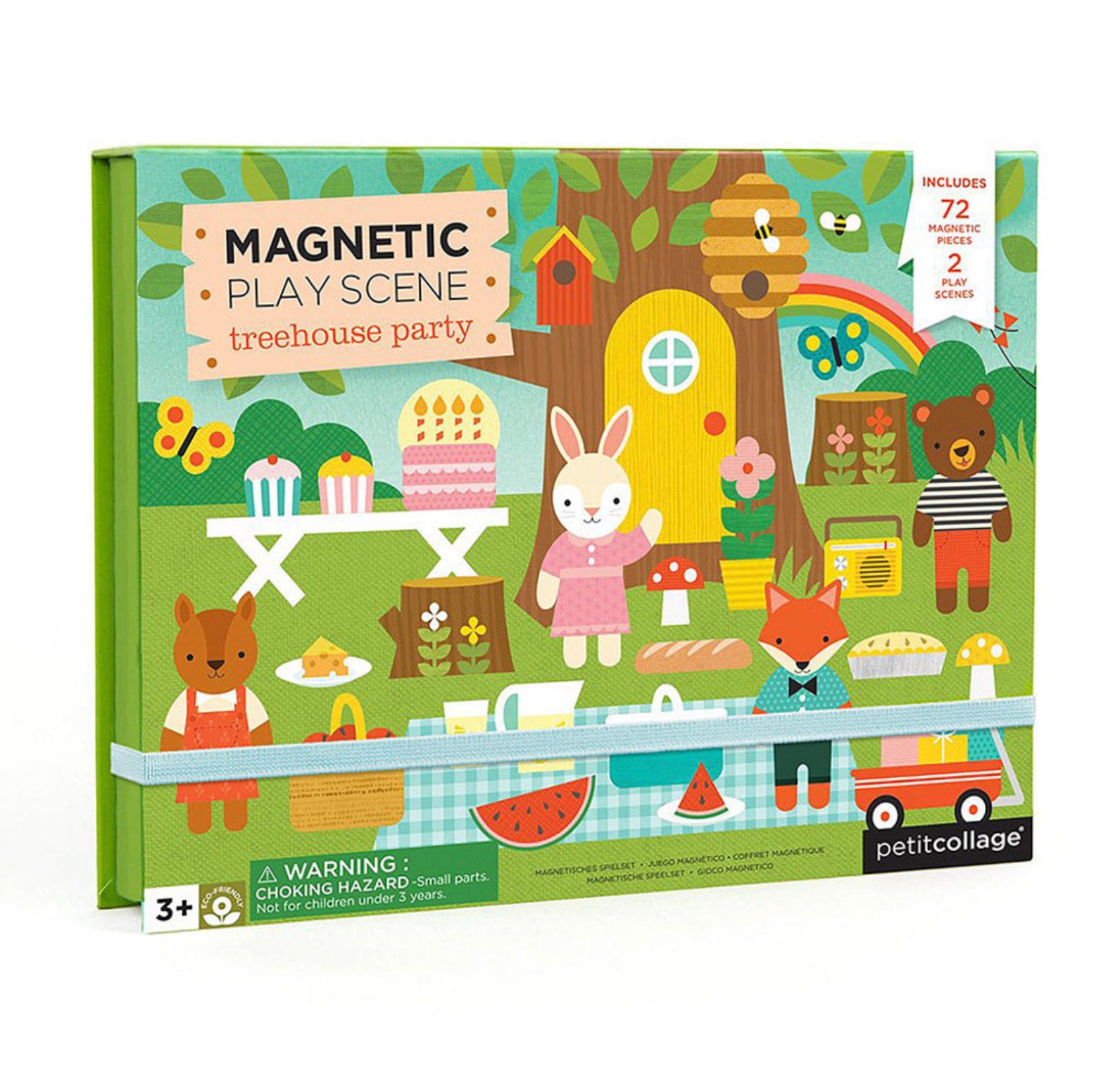 Treehouse Party Magnetic Play Scene