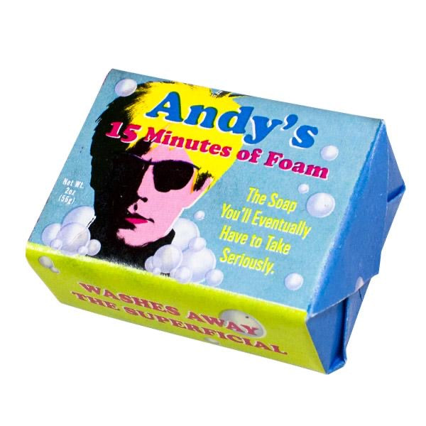 Andy's 15 mins of foam soap