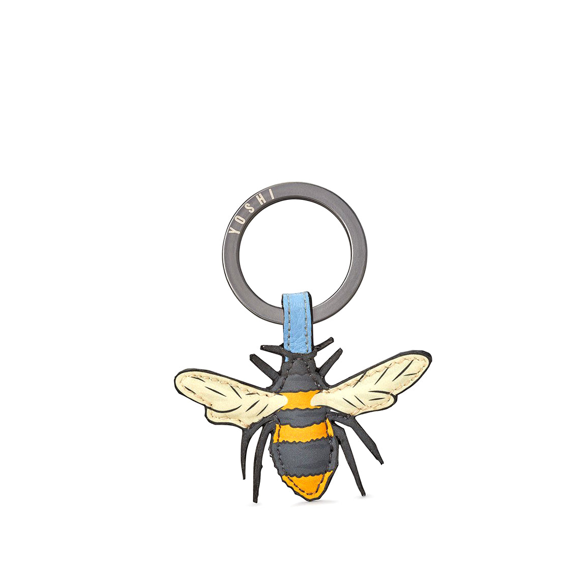 Bee Keyring -Leather