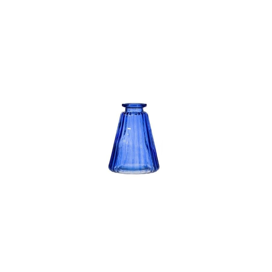 Mini Blue Glass Bud Vase