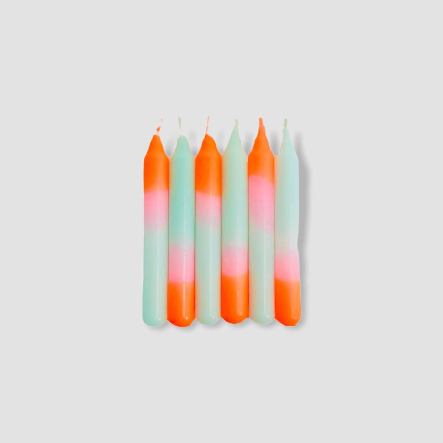 Dip Dye Candles - Sorbet Babies