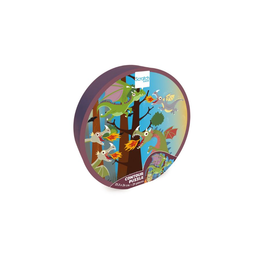 Dragon Contour Puzzle - 29 Piece