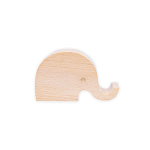 Wooden Elephant Phone Stand