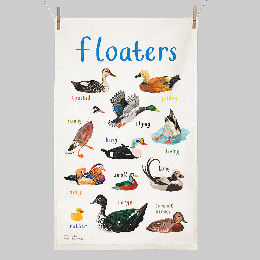 Birds Tea Towel - Floaters