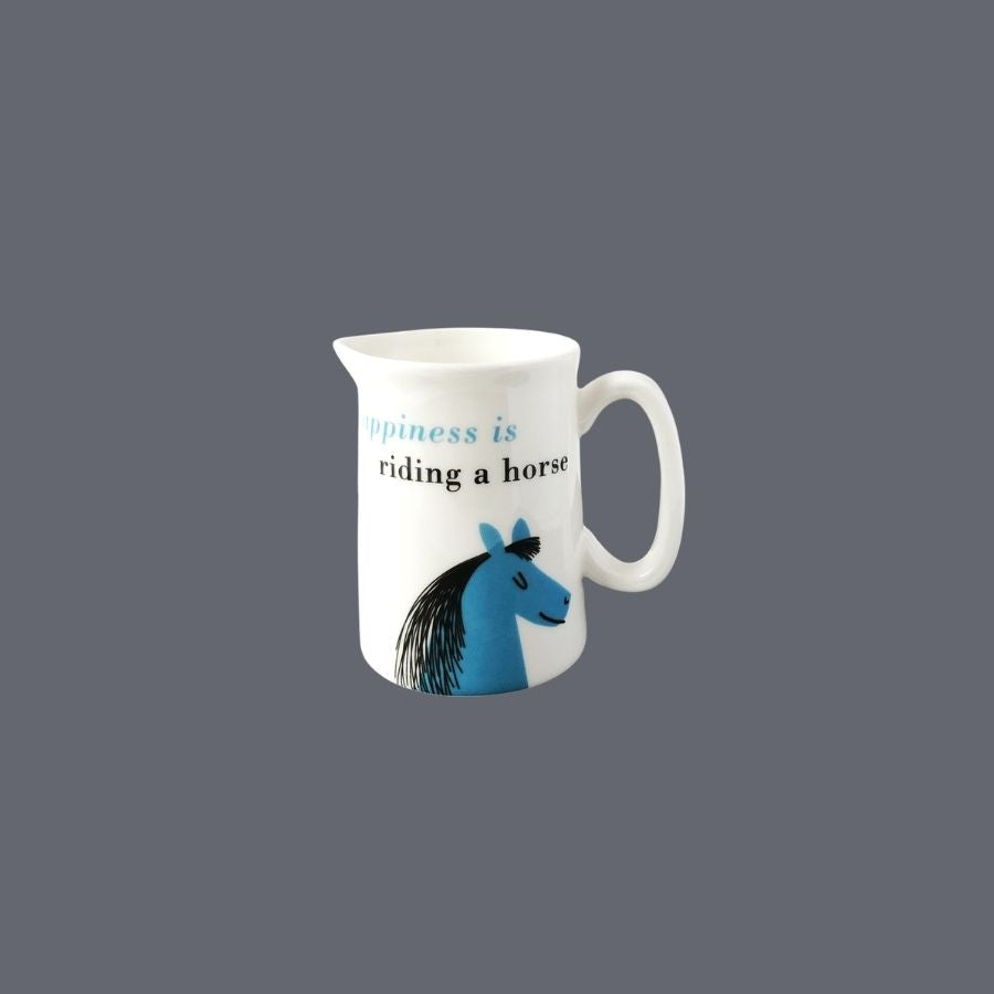 Mini Jug -Happiness is Riding a Horse