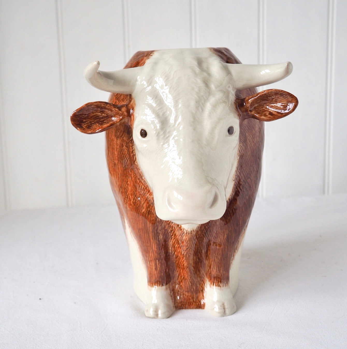 Hereford Bull Vase Gift