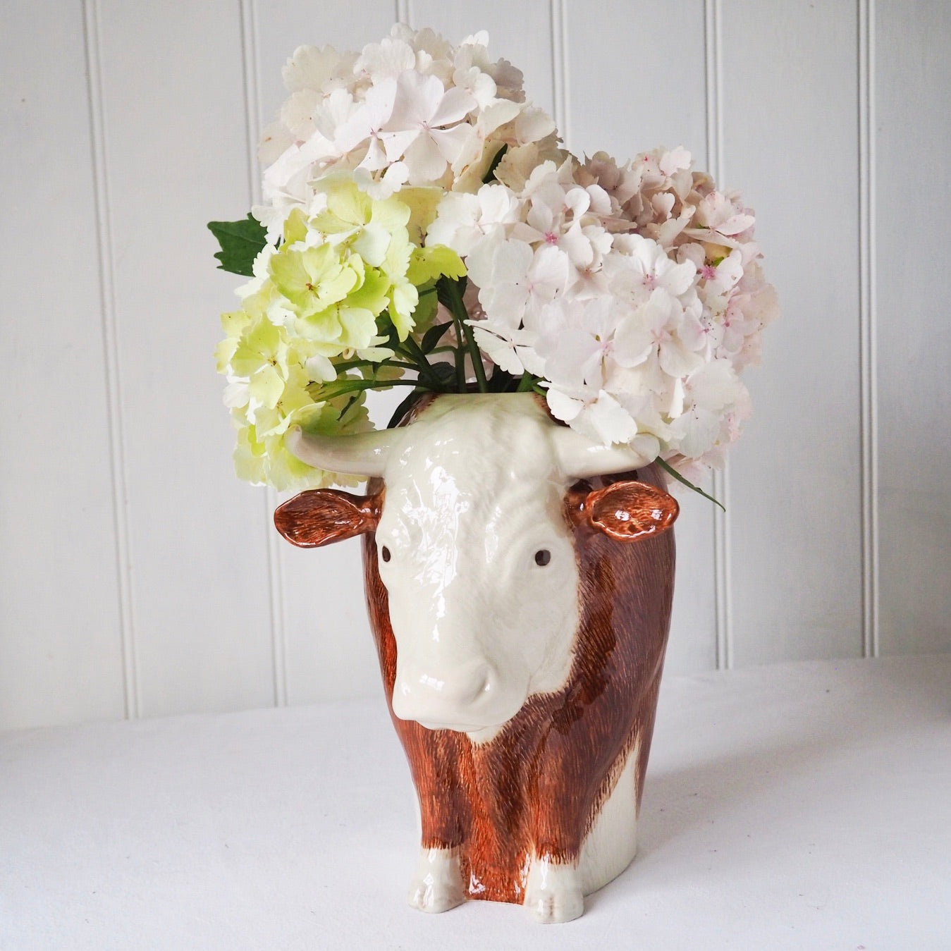 Hereford Bull Vase - Ceramic