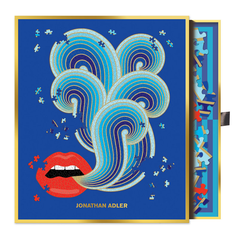Jonathan Adler 'Lips' Jigsaw Puzzle