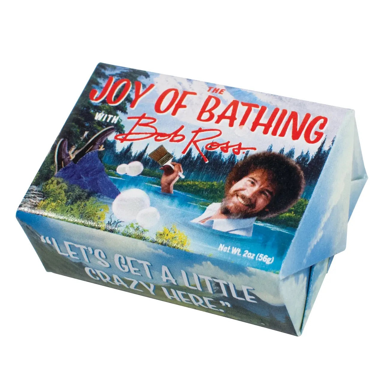 Soap Bob Ross-the joy of bathing