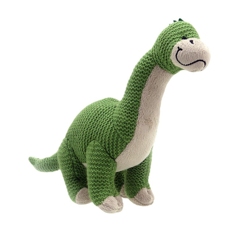 Brontosauraus knitted Dinosaur toy