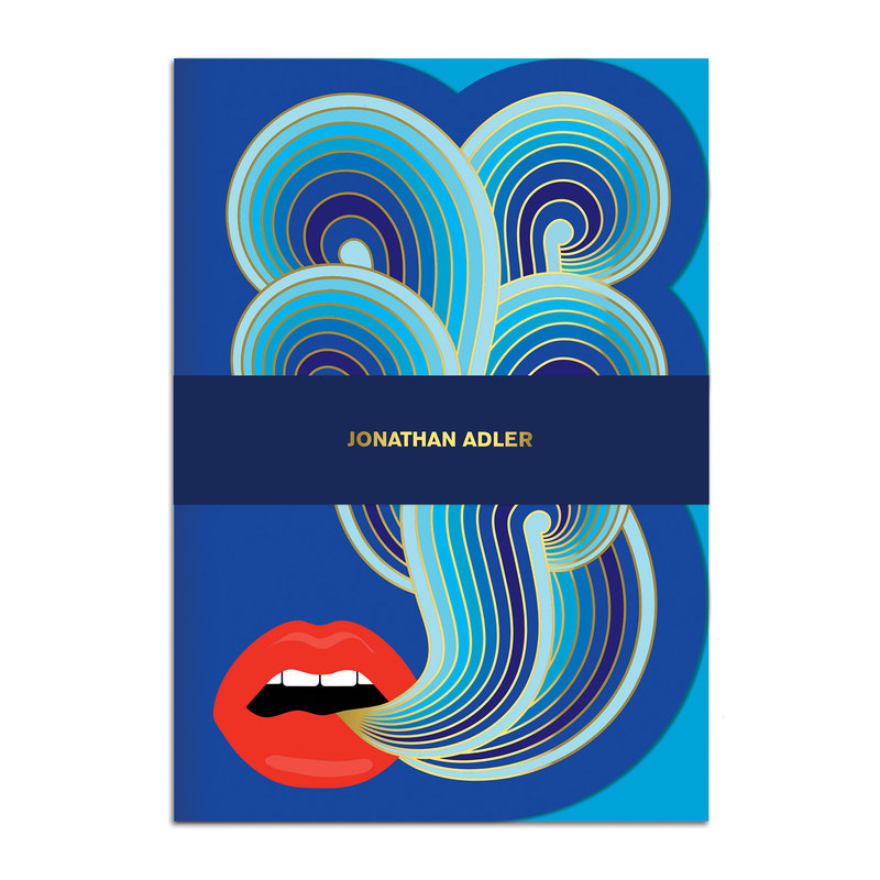 Jonathan Adler Lips A5 Journal