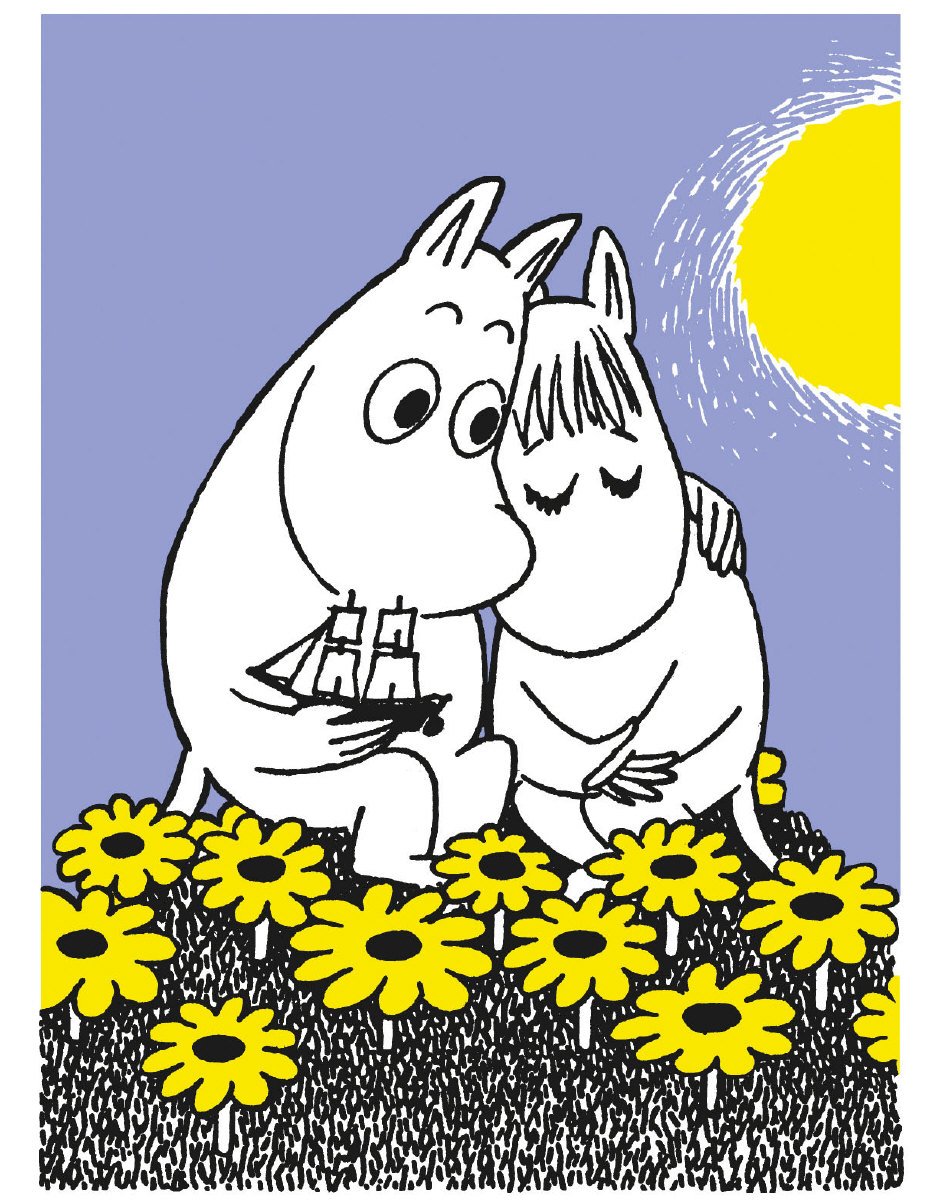 Moomin in Sunflowers