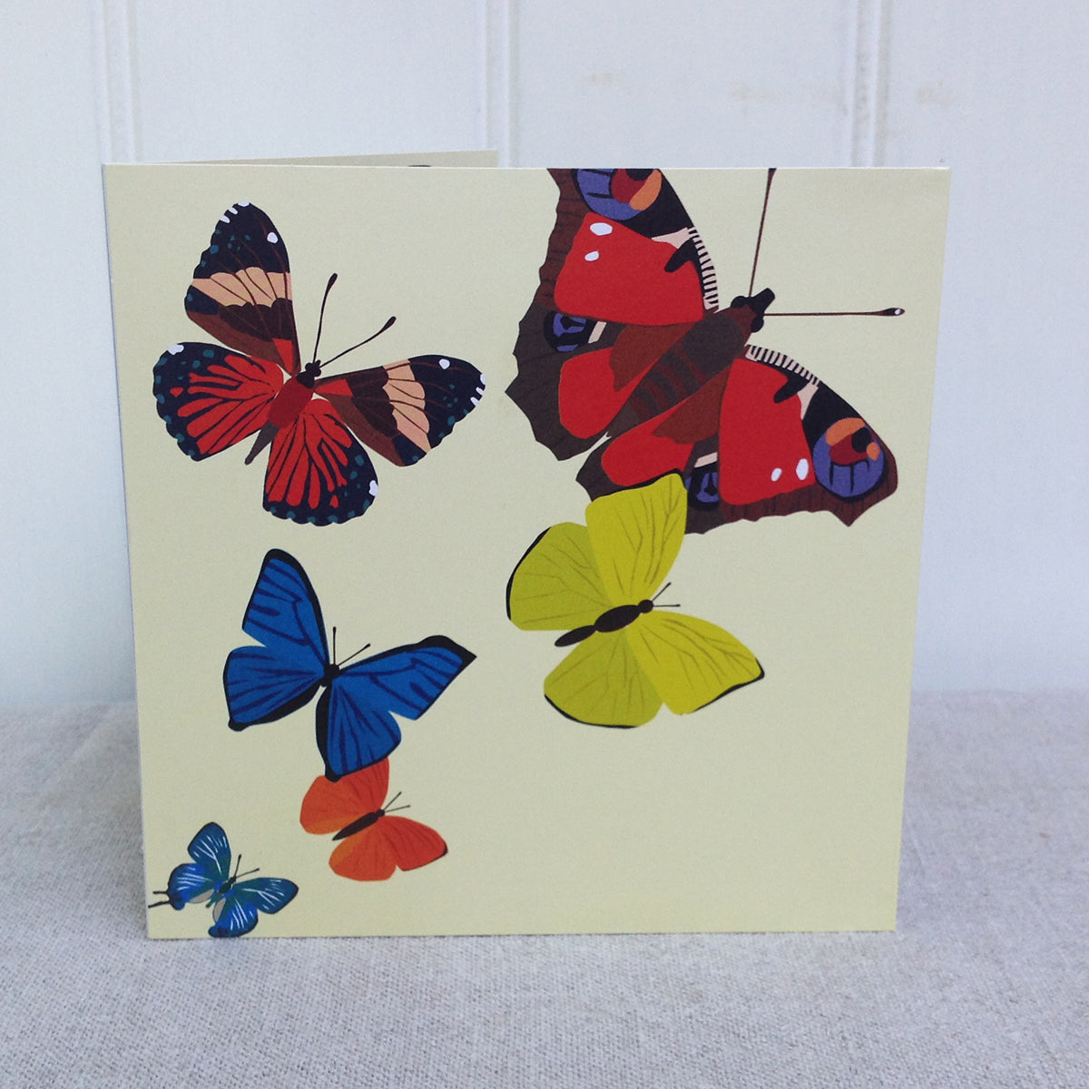 Yellow Butterflies Pop Up 3D greeting card