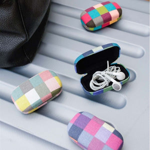 Mini Travel Case Plaid