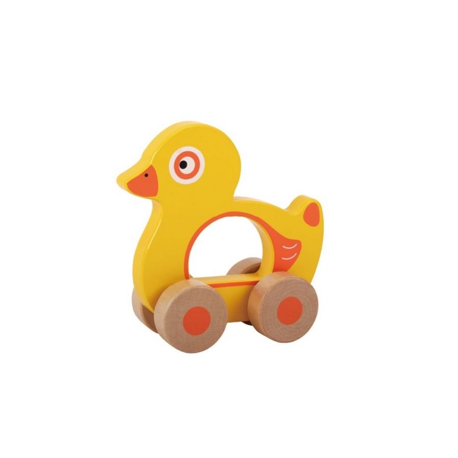Wooden Duck Push Along Toy