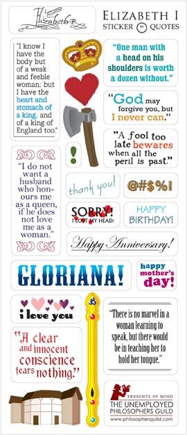 Queen Elizabeth I - Quotable Notable Card - Red Hen Trading