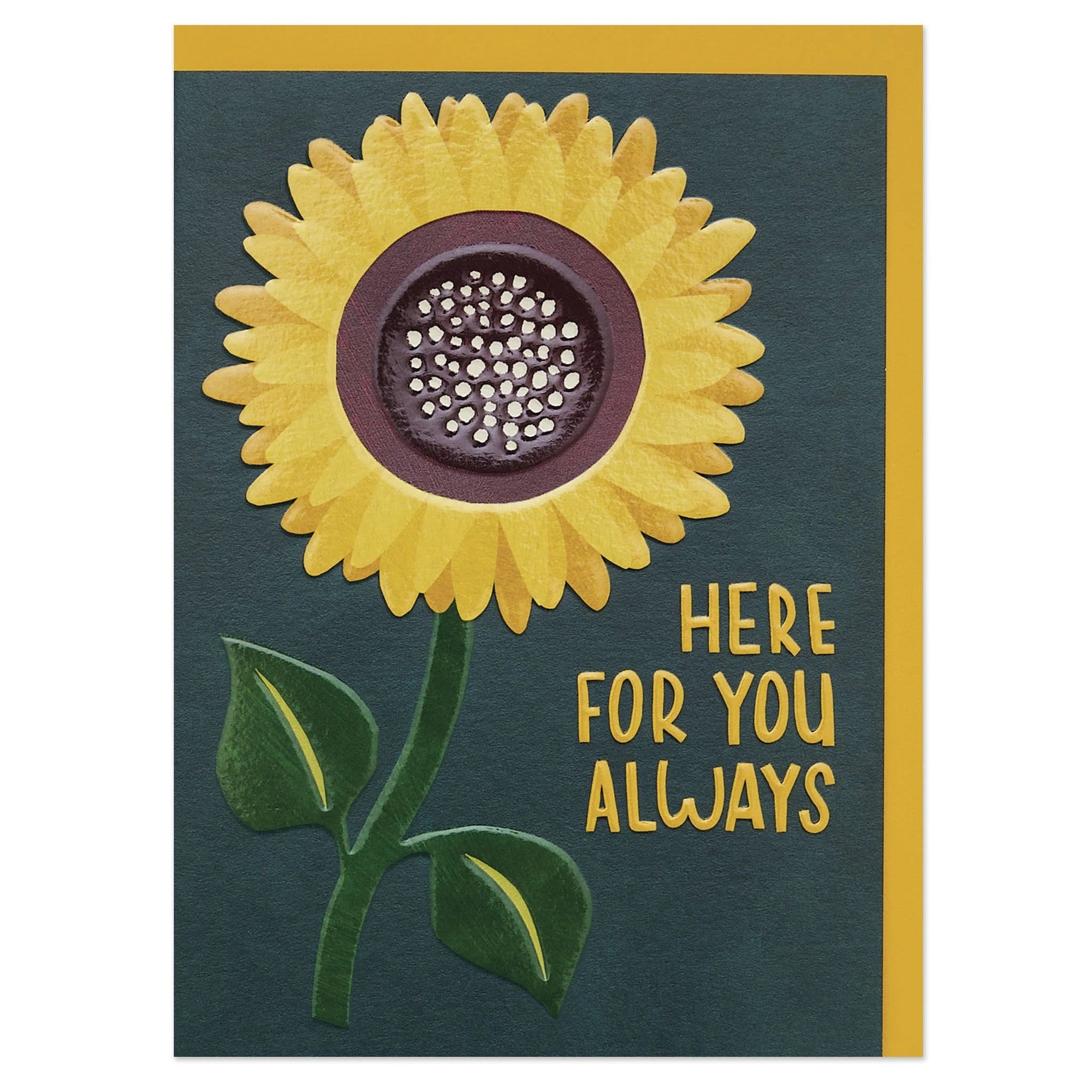 “Here for you always”  thinking of you card