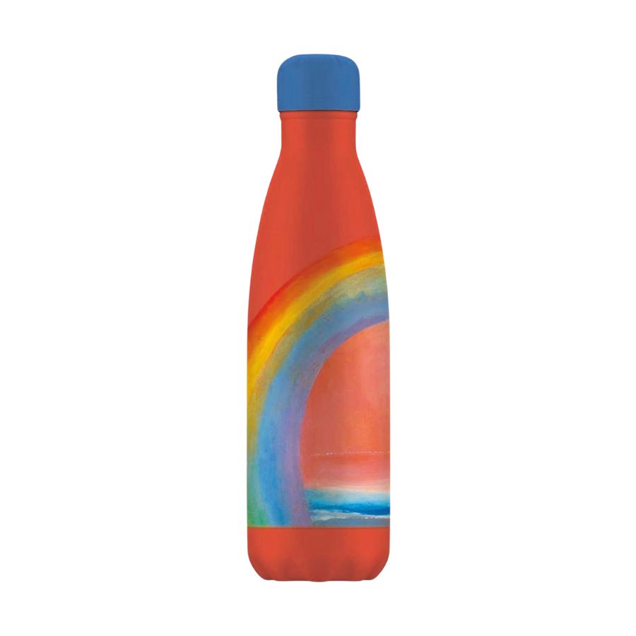 tate rainbow painting water bottle