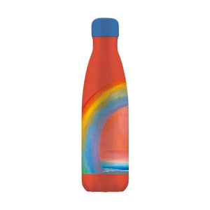 tate rainbow painting water bottle