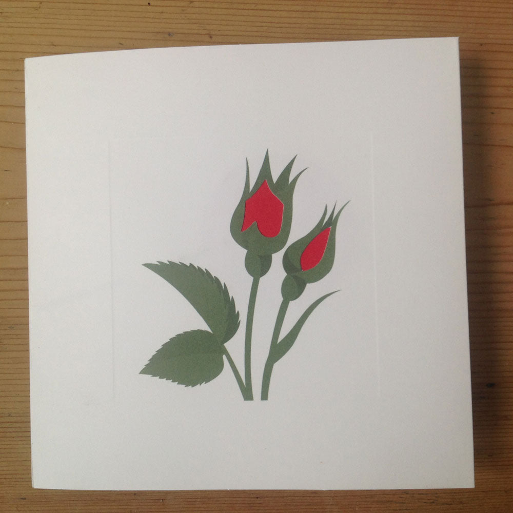 Red Rose 3d pop up card perfect for Valentines day