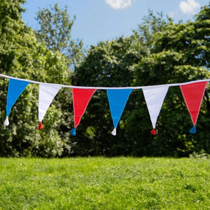 Fabric Bunting - Red White & Blue