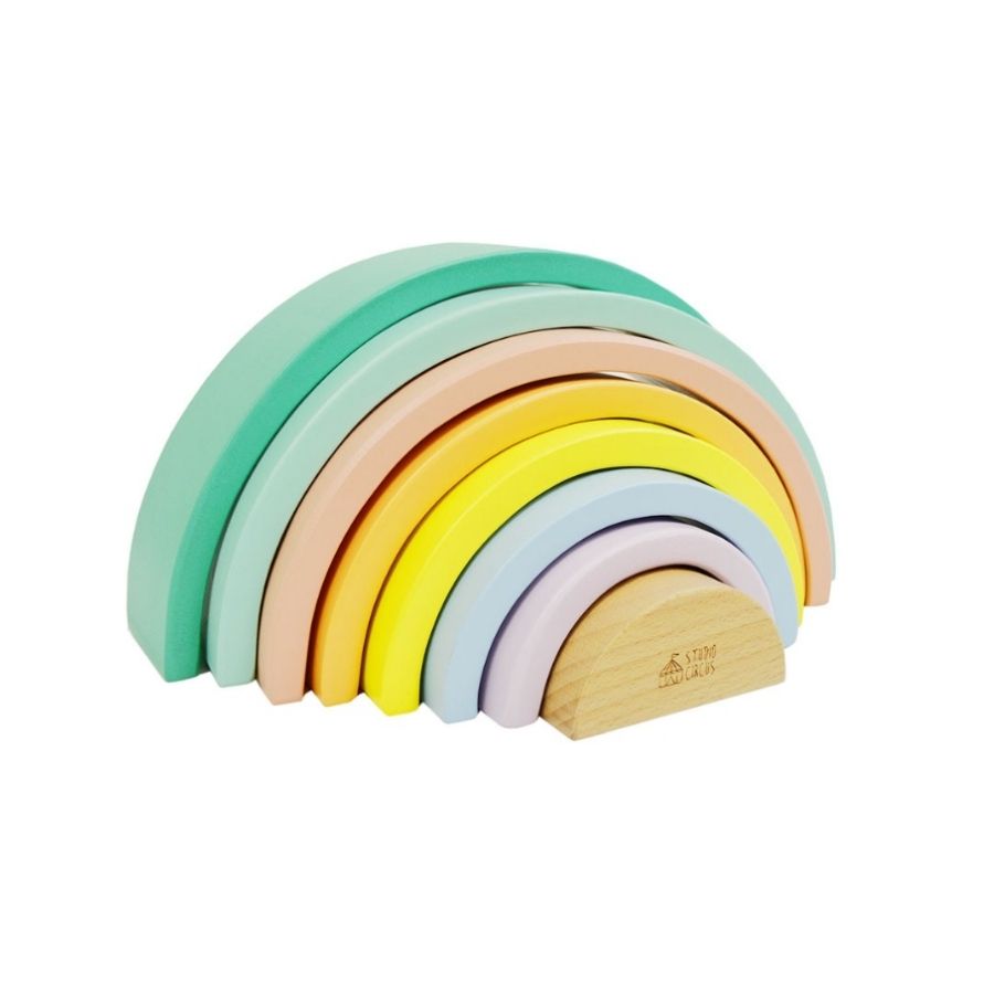 Stacking Wooden Rainbow