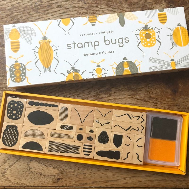 Stamp Bugs Rubber Stamp Set