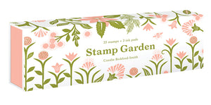 Set of garden inspired stamps