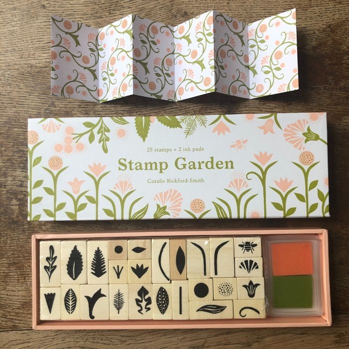 Stamp Garden Rubber Stamp Set Red Hen Trading