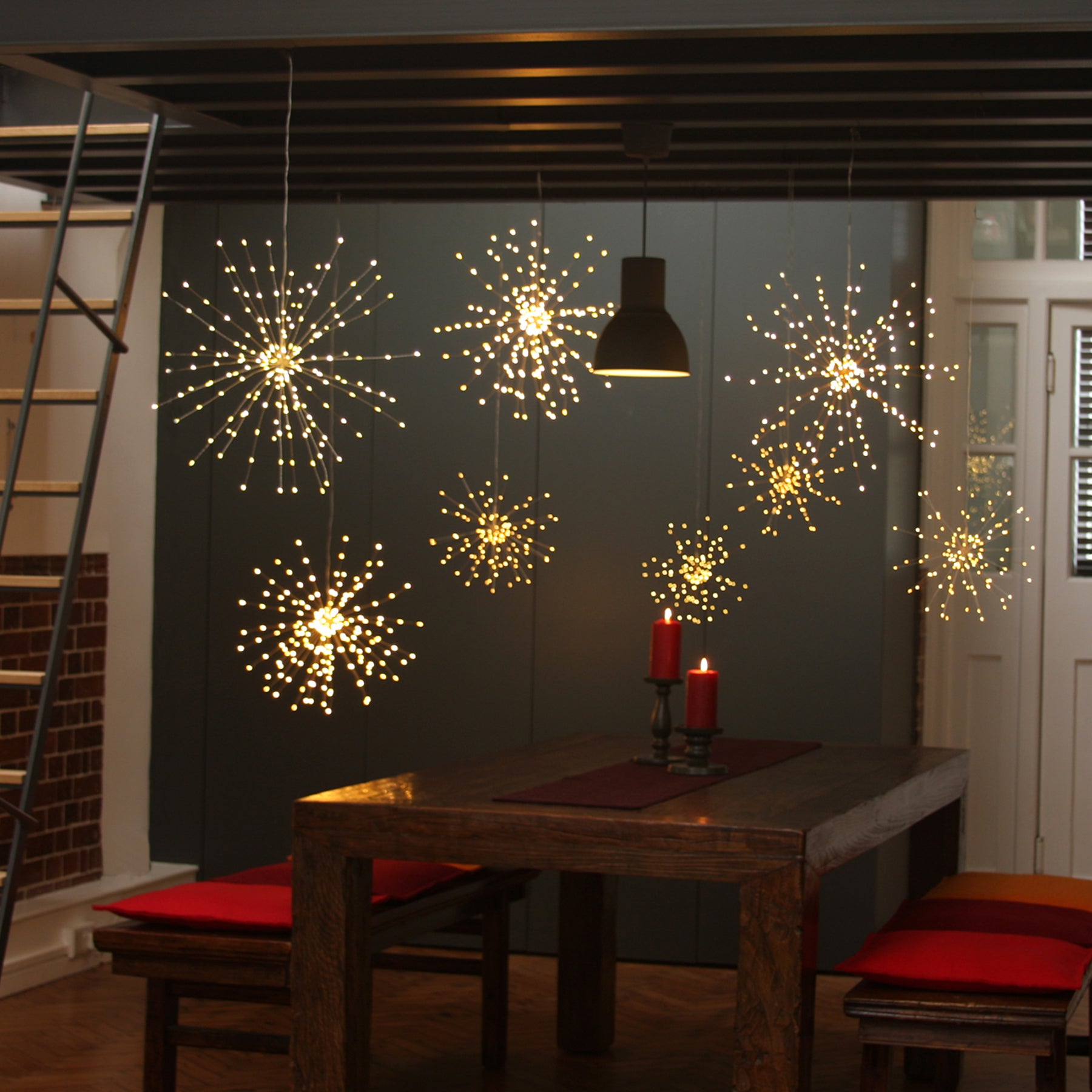 Starburst unusual decorative lighting for the home