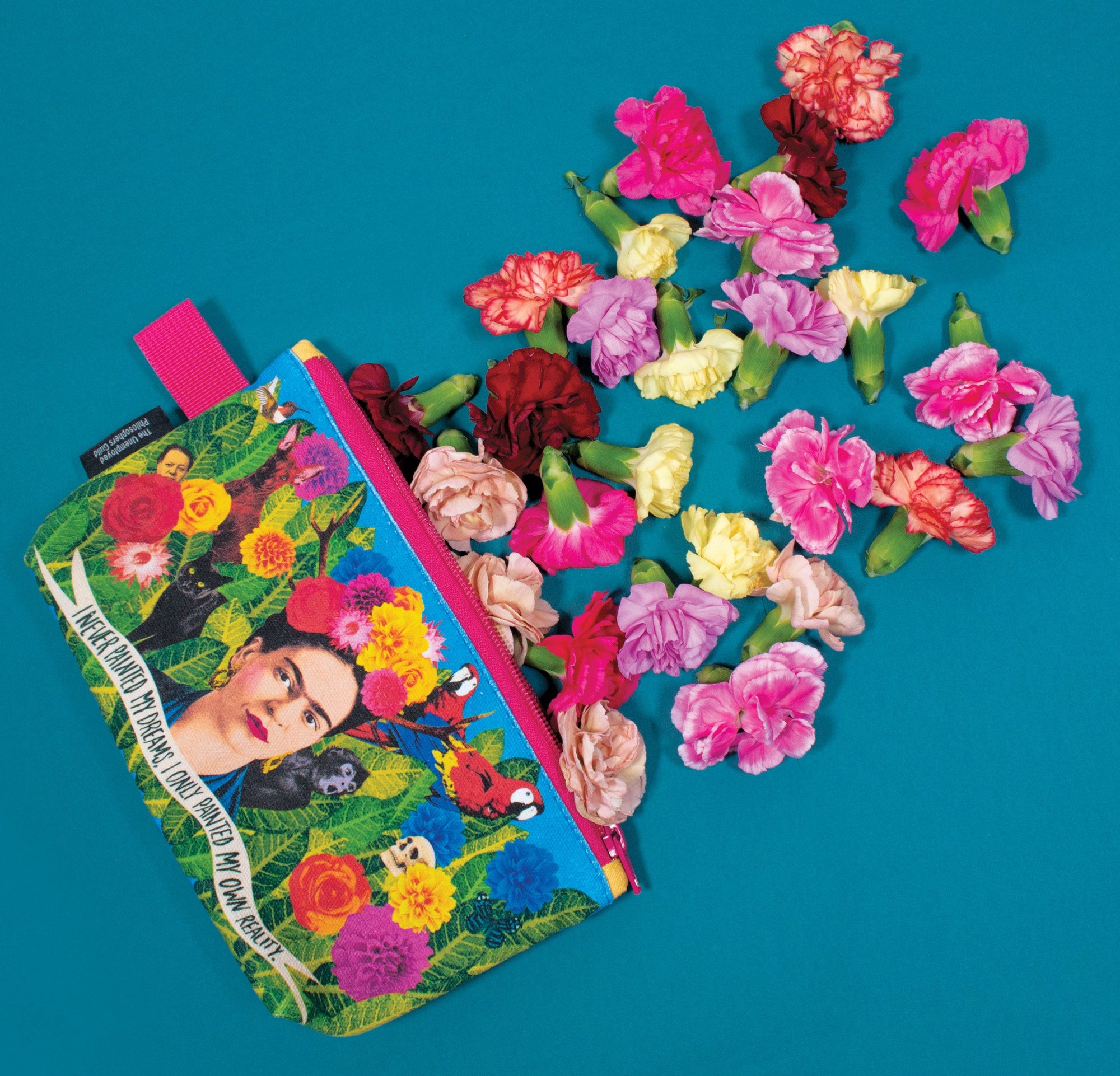 Frida Khalo zip bag