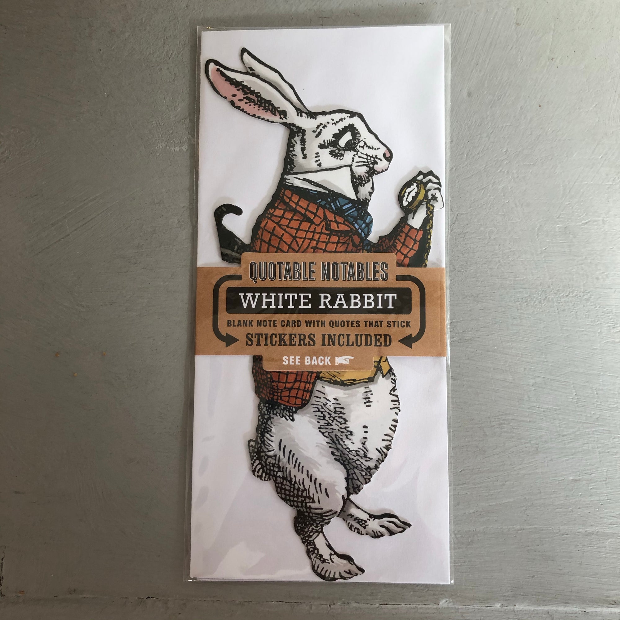 White Rabbit - Quotable Notable Card