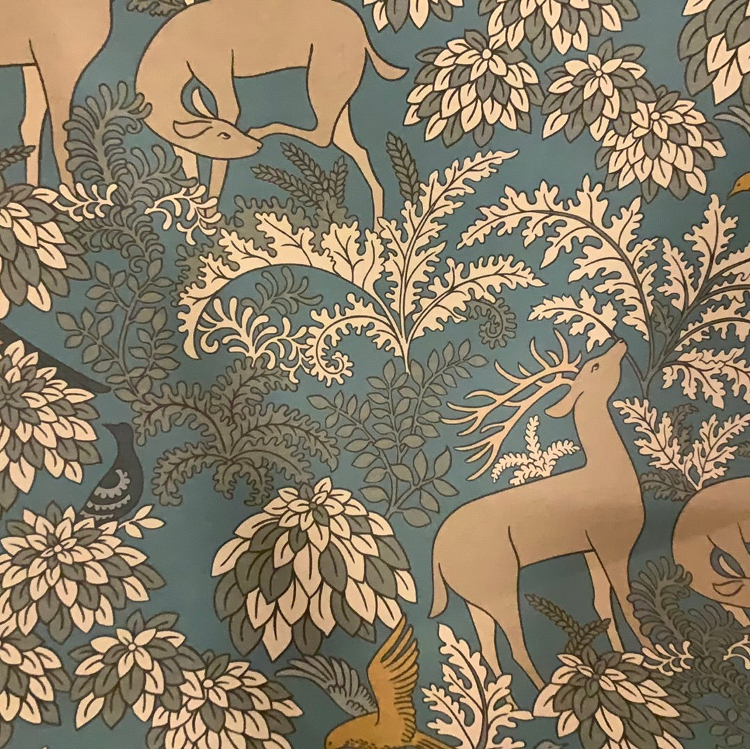 Balmoral Aqua Giftwrap