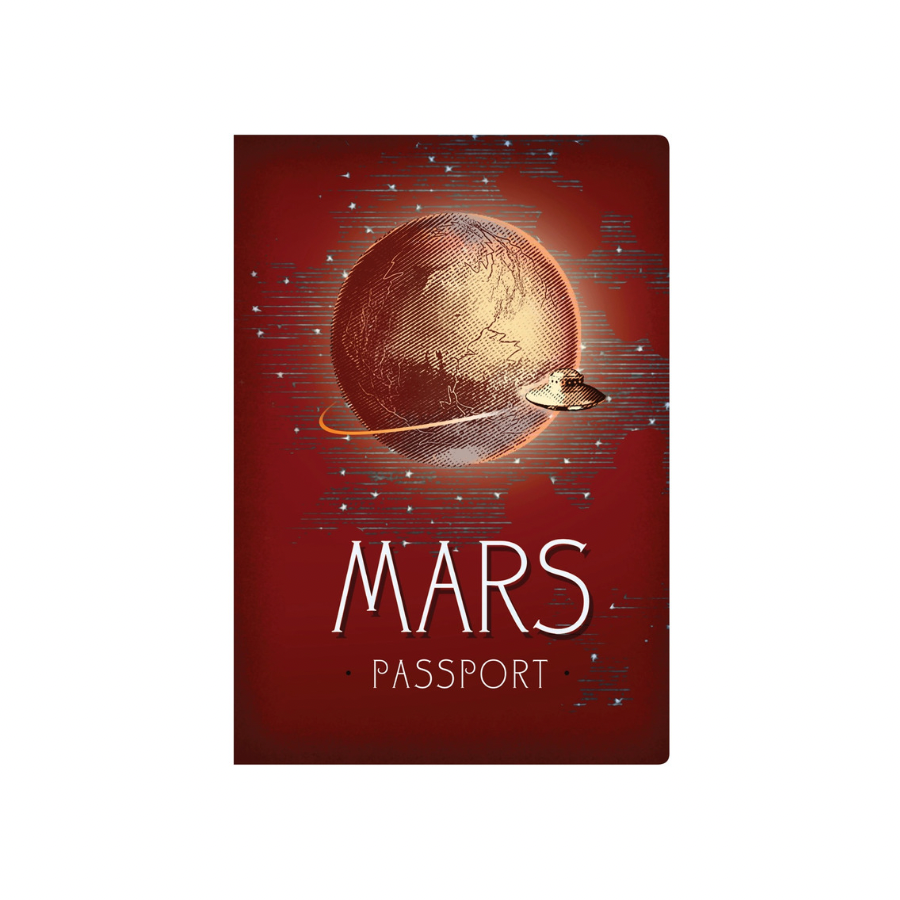 Mars Passport - pocket notebook