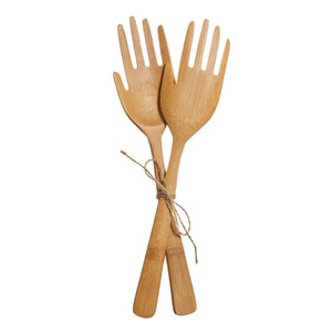 Hands Salad Servers