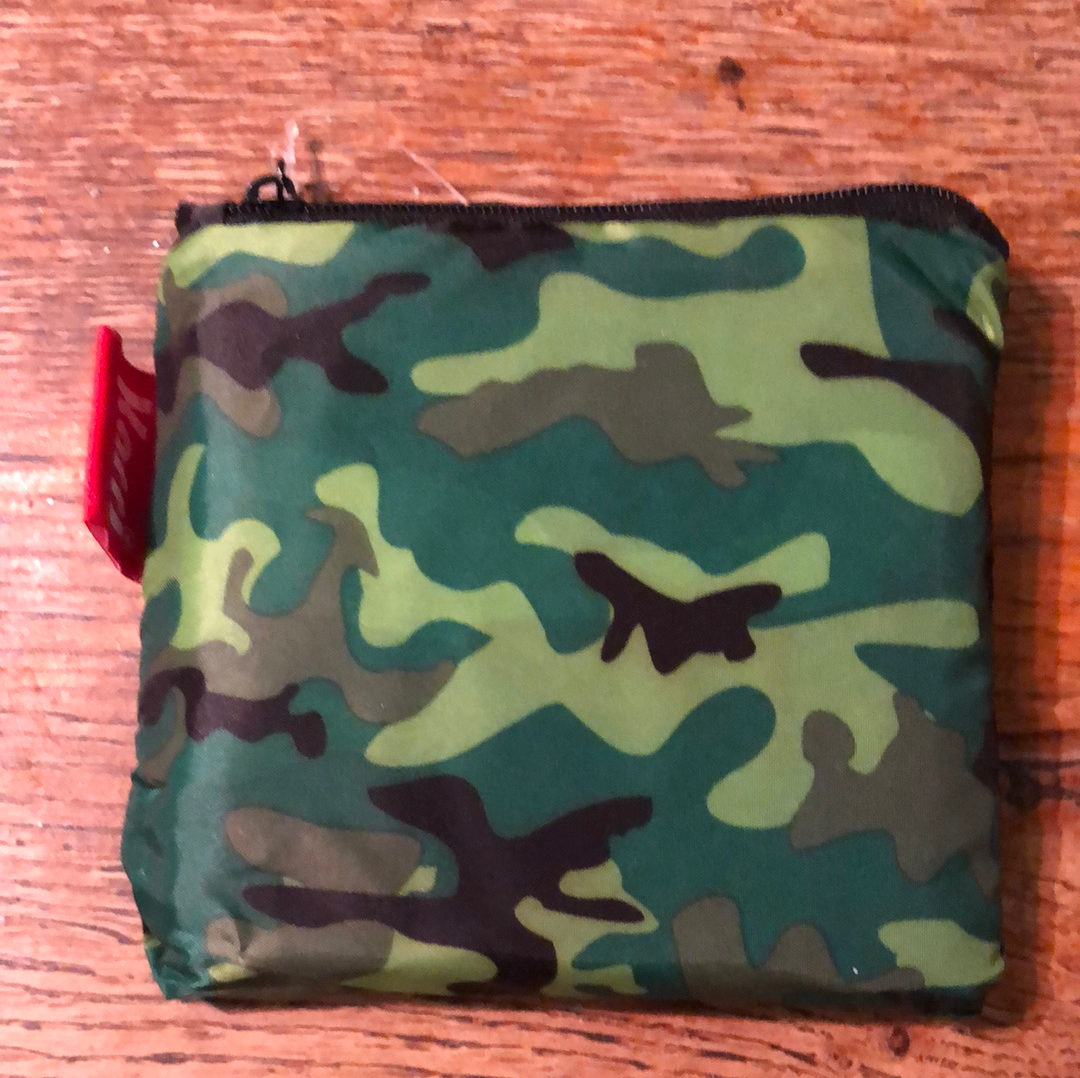 Karri Camouflage fold up shopping bag