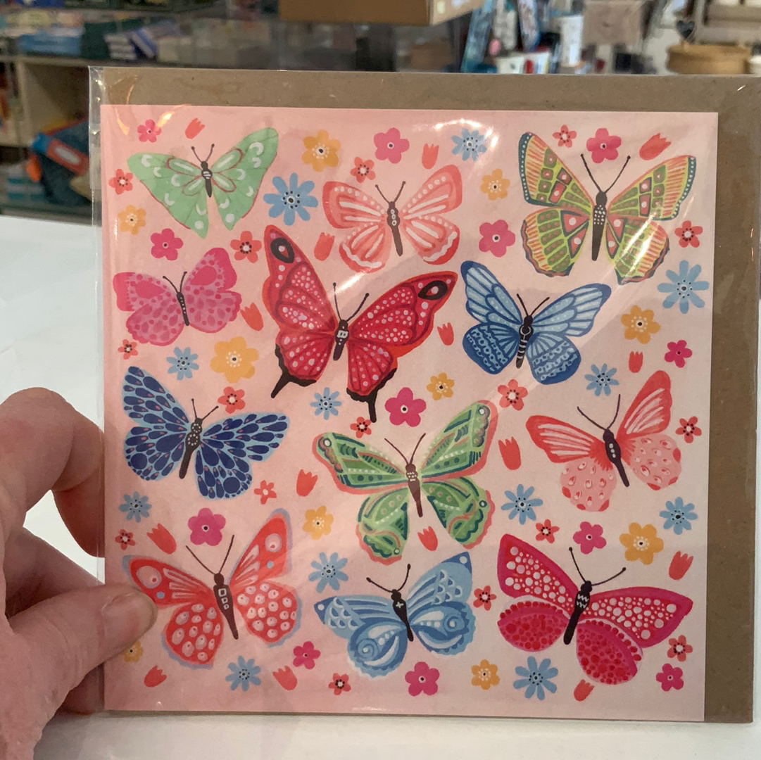 Card- Butterflies - Sian Summerhayes