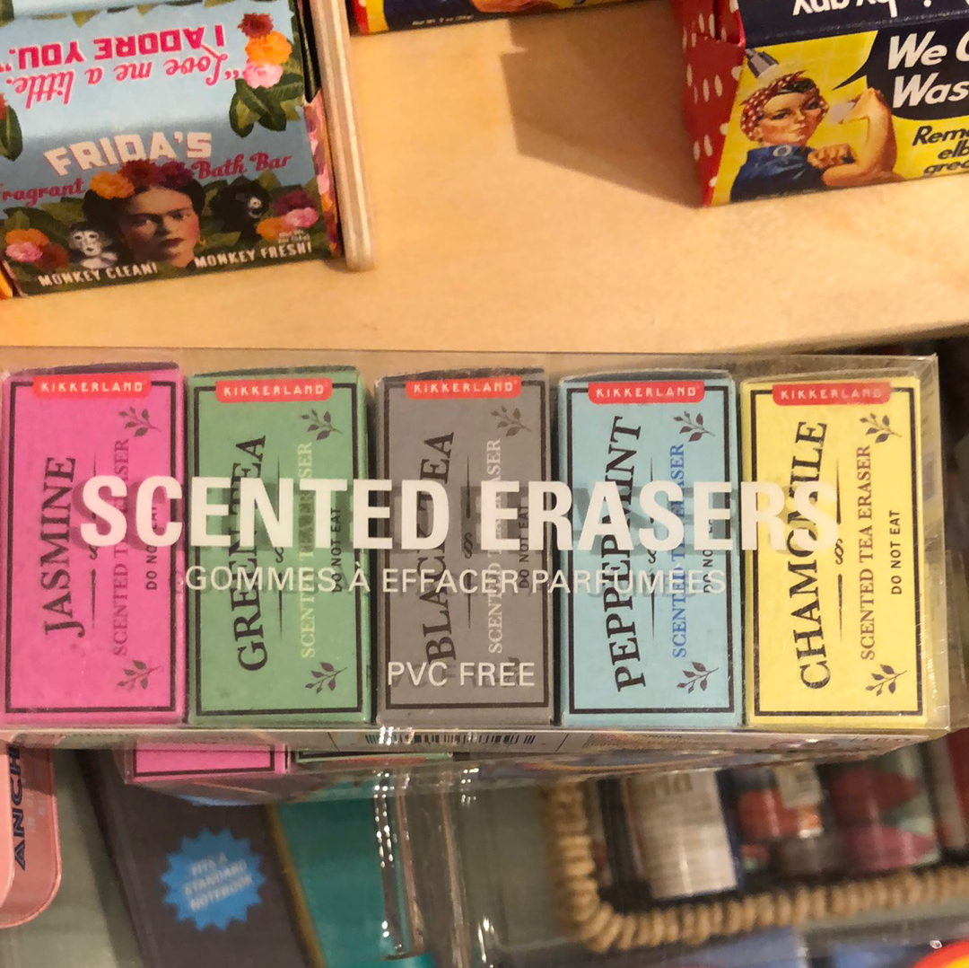 Scented Tea Erasers