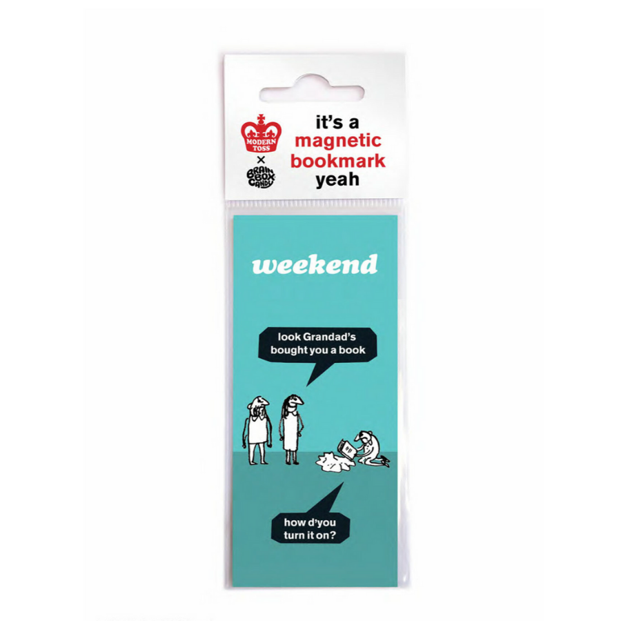 Weekend Modern Toss Bookmark
