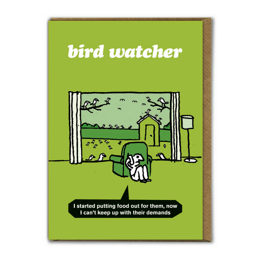 Bird Feeder Card -Modern Toss