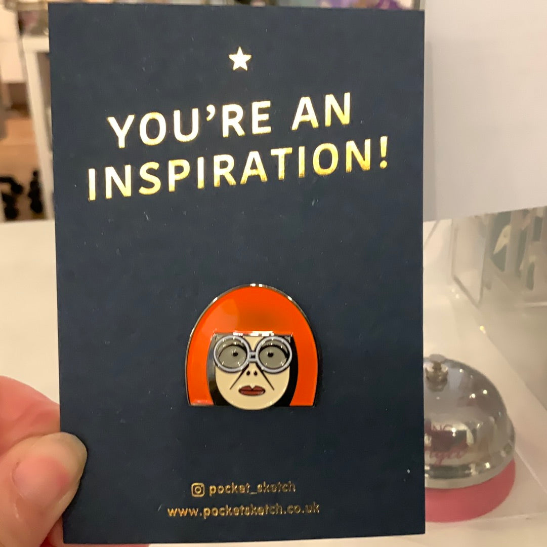 Inspiration Pin -Yao Kusama