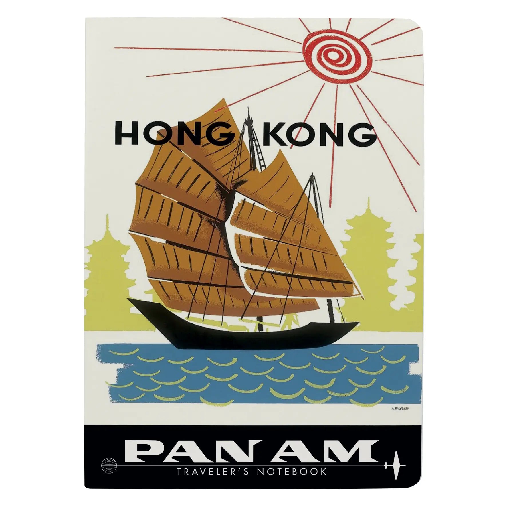 Pan Am Hong Kong Mini Notebook